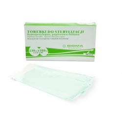 TOREBKI DO STERYLIZACJI W AUTOKLAWIE 135MM X 250MM 200SZT